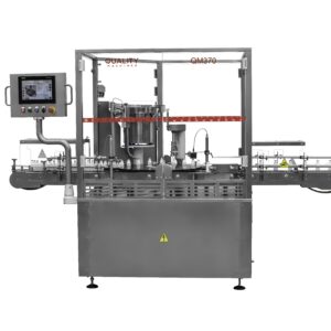 Tampadora de Frascos QM370 – Batocamento e Rosqueamento Automático de Tampas