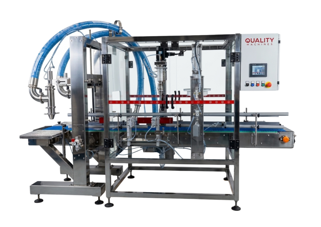 Envasadora e Tampadora Automática para Baldes e Galões 500ml a 50L