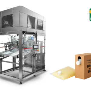 Envasadora de Bag in Box industrial da Quality Machines para envase asséptico e de alta precisão