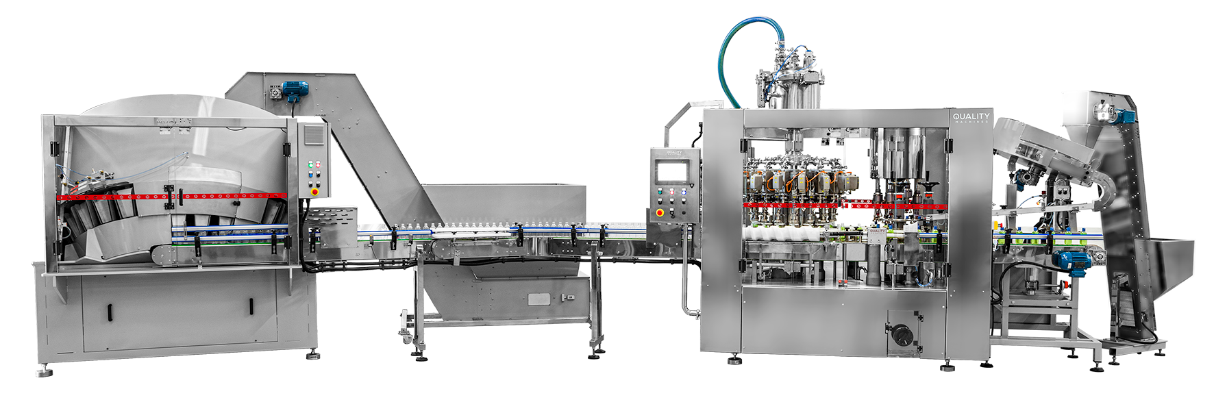 Envasadora e Tampadora Rotativa QM600 FM - Quality Machines