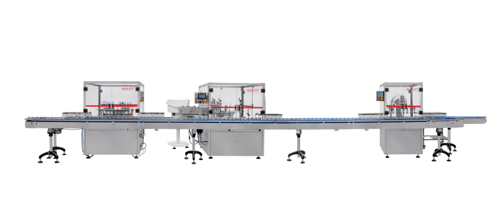 Envasadora e tampadora para perfumes QM100+ da Quality Machines